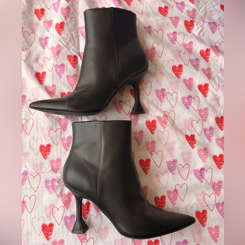 Nordstrom/ Open Edit Black Ankle Boots